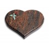 53 Grabstein Coeur/Twillight-Red (Color Rose 2)