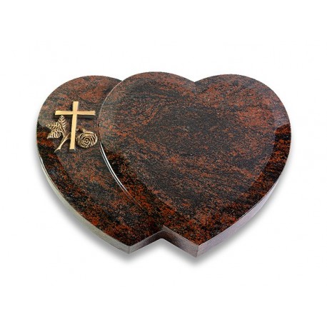 Grabstein Amoreux/Aruba (Bronze Kreuz 1)
