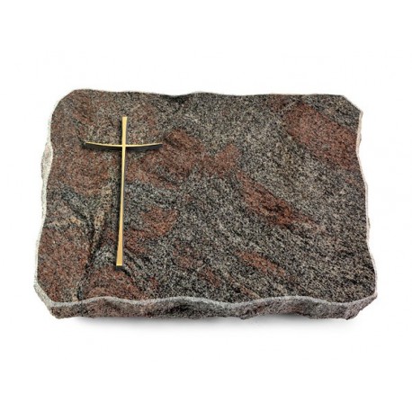 129 Grabplatte Paradiso (Bronze Kreuz 2)