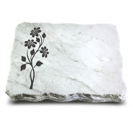 157 Grabplatte Marmor (Ökoline Blume 2)