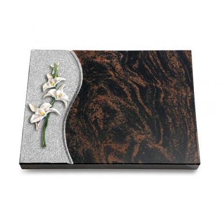 21 Grabtafel Wave/Aruba (Color Orchidee)