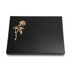 70 Grabtafel Indisch Black (Bronze Rose 2)