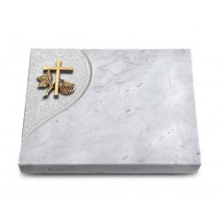 178 Grabtafel Folio/Marmor (Bronze Kreuz 1)